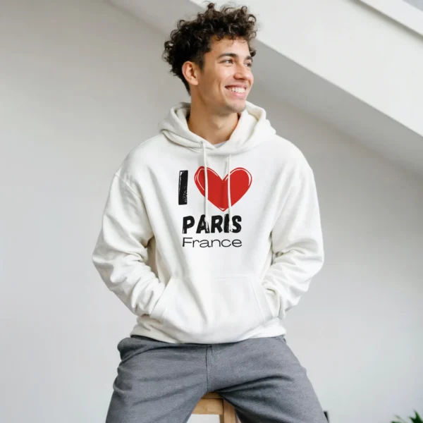 I Love Paris Hoodie - City Love I Love Paris Hoodie - City Love