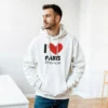 I Love Paris Hoodie - City Love I Love Paris Hoodie - City Love