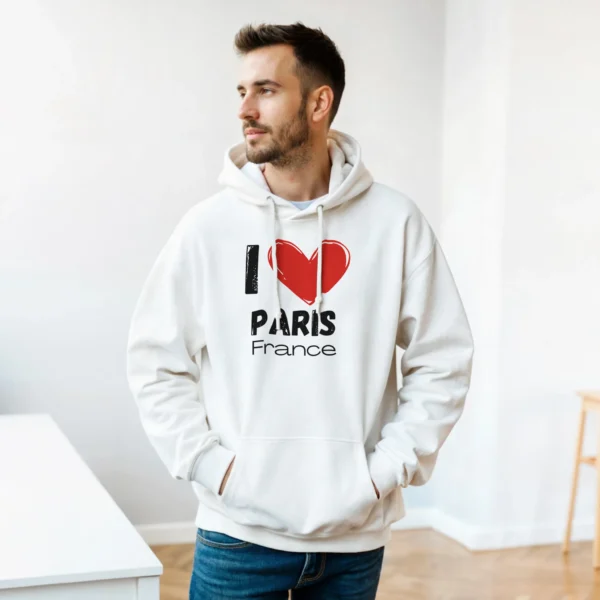 I Love Paris Hoodie - City Love I Love Paris Hoodie - City Love