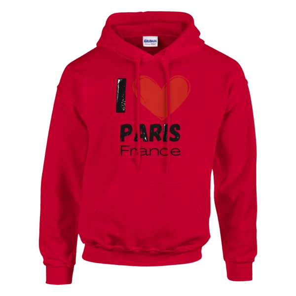 I Love Paris Hoodie - City Love I Love Paris Hoodie - City Love