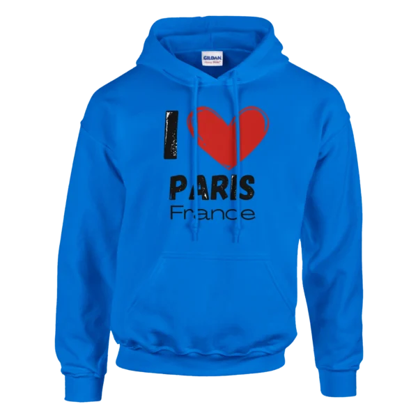 I Love Paris Hoodie - City Love I Love Paris Hoodie - City Love