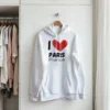 I Love Paris Hoodie - City Love I Love Paris Hoodie - City Love