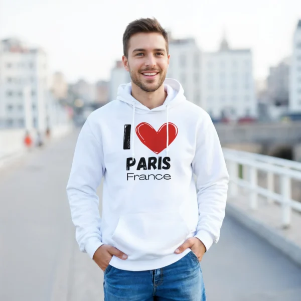 I Love Paris Hoodie - City Love I Love Paris Hoodie - City Love