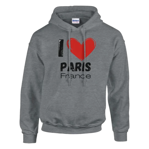 I Love Paris Hoodie - City Love I Love Paris Hoodie - City Love