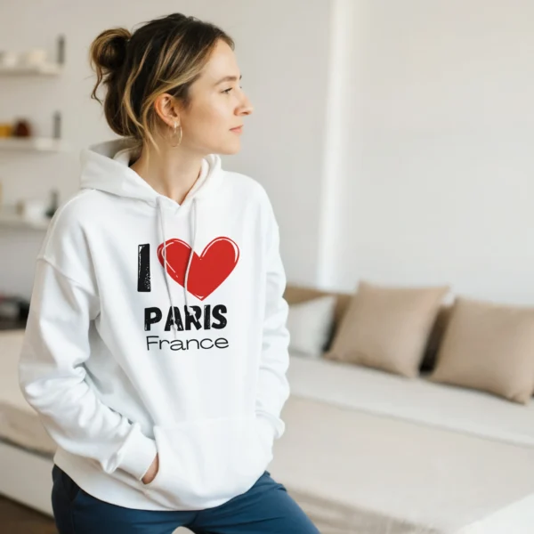 I Love Paris Hoodie - City Love I Love Paris Hoodie - City Love