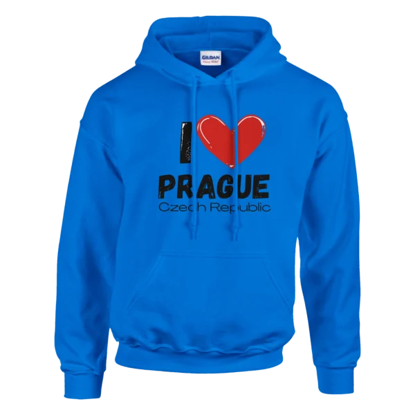 I Love Prague Hoodie - City Love