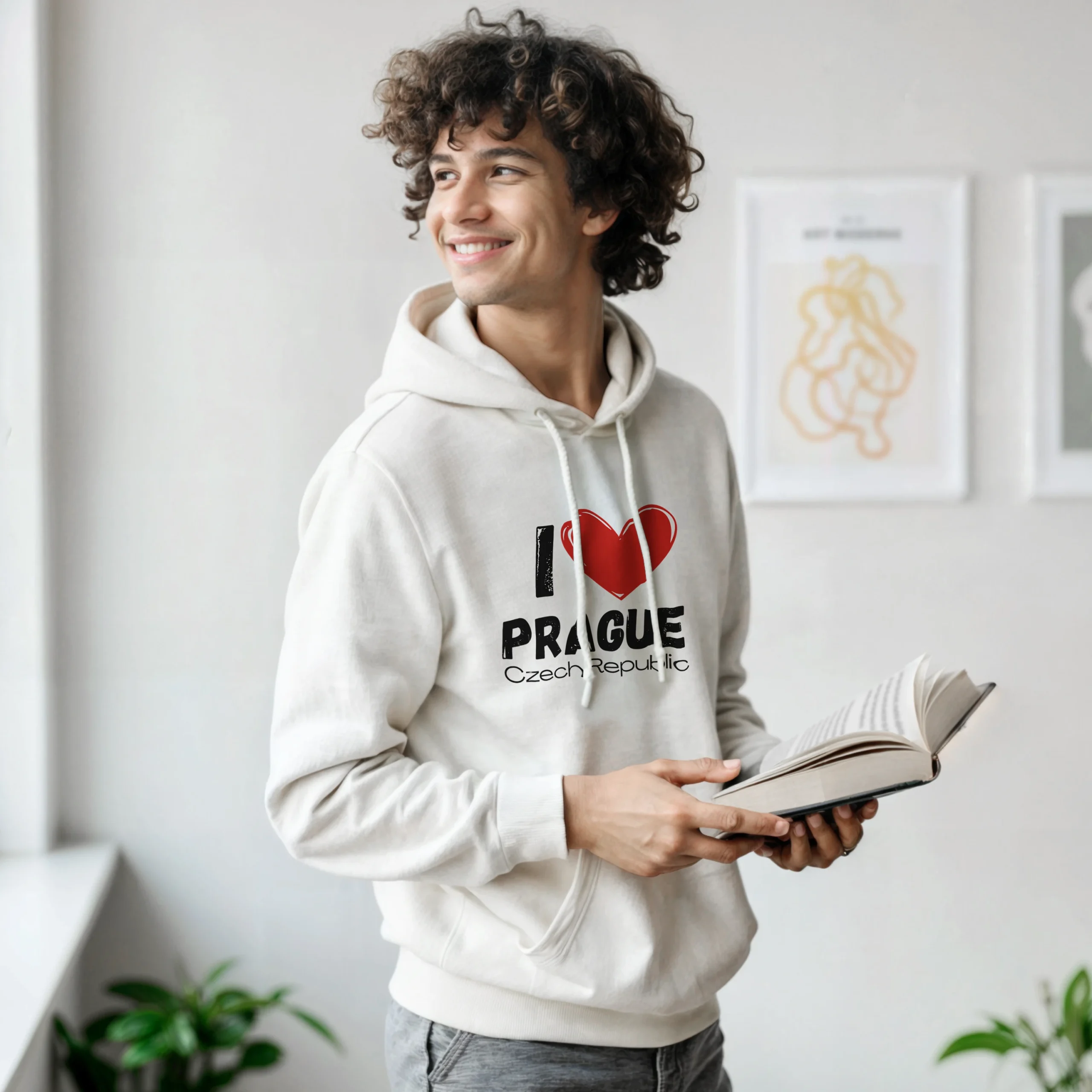 I Love Prague Hoodie - City Love